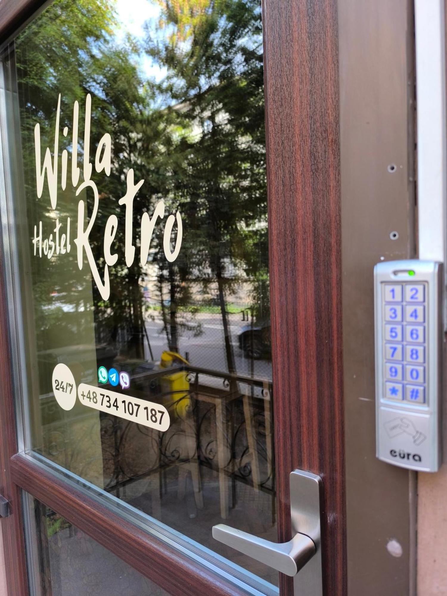 Willa Retro Hostel Krakau Exterior foto